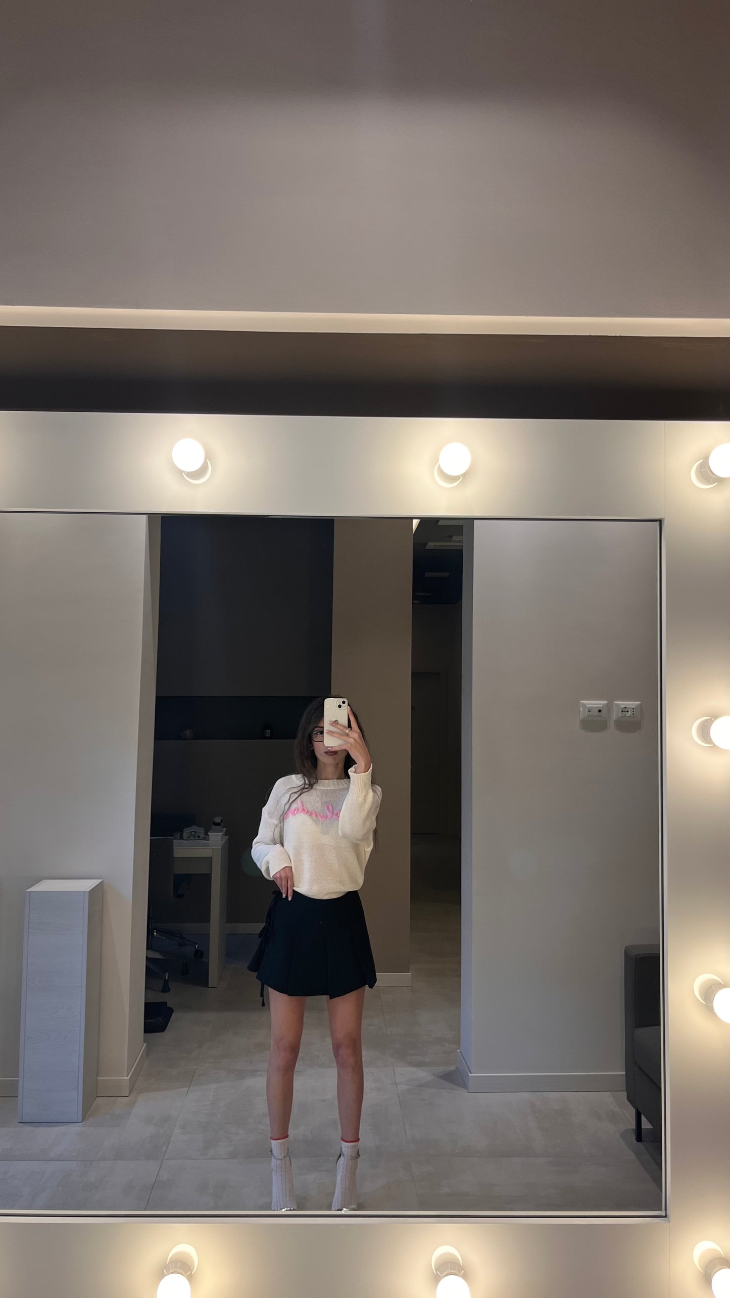 Gonna pantaloncino nera