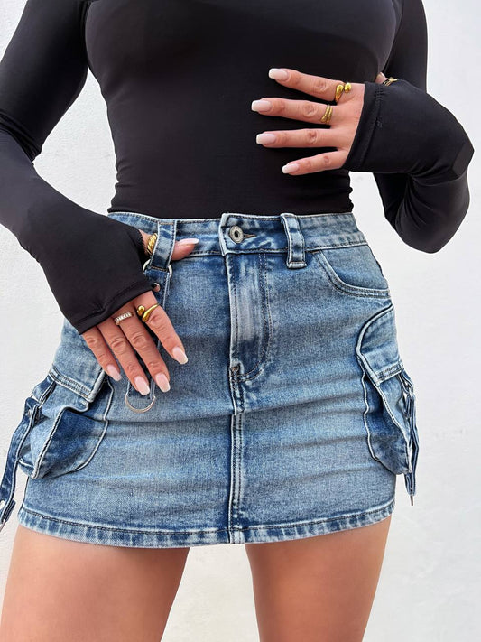 Maglietta nera con manicotto