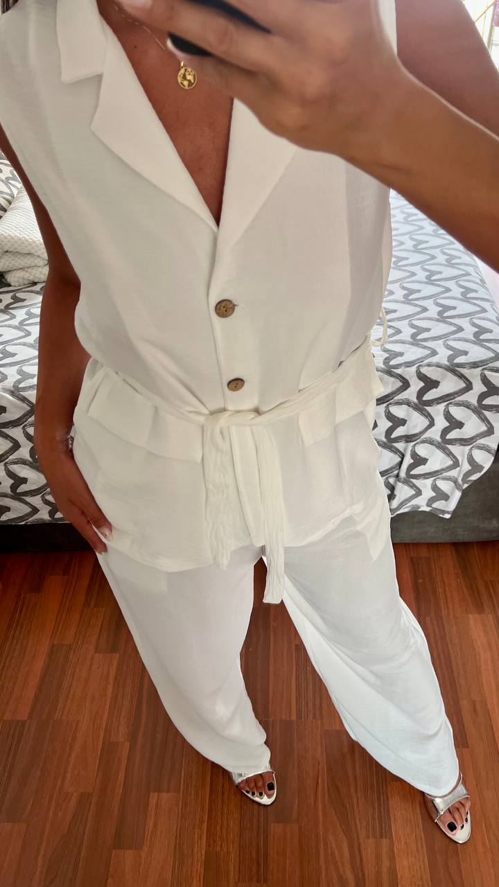 Set coordinato con pantalone