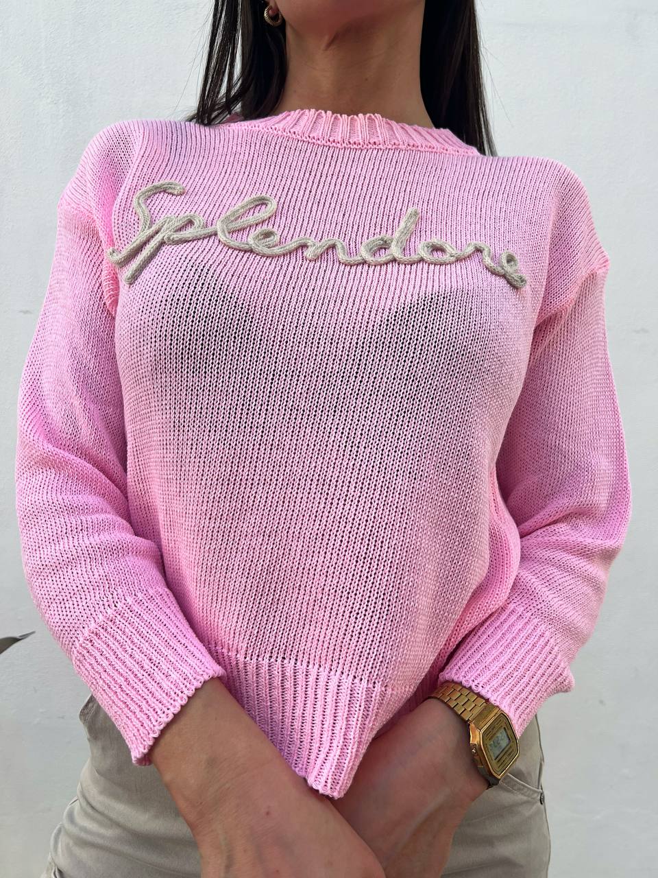Maglioncino Splendore Rosa