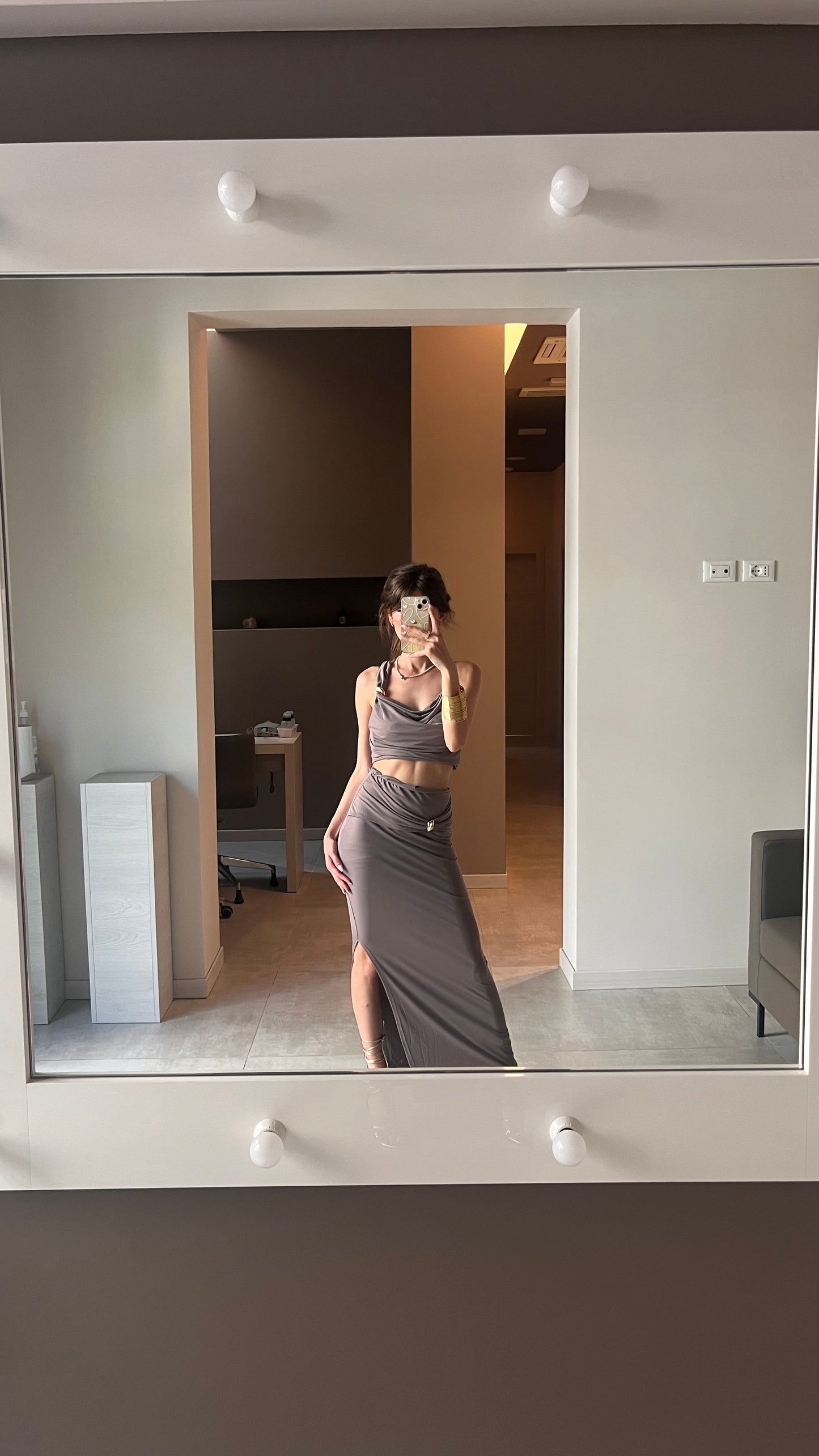 Completo fango con gioello