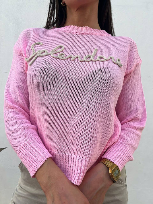Maglioncino Splendore Rosa